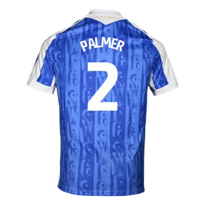 Fan Gear Football Sheffield Wednesday Home Shirt Palmer #2 Top Tie...