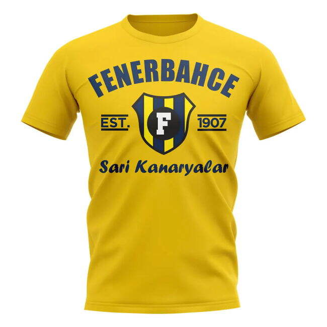 Football Club 2025-2026 T-shirt Yellow - Professional Fan Edition
