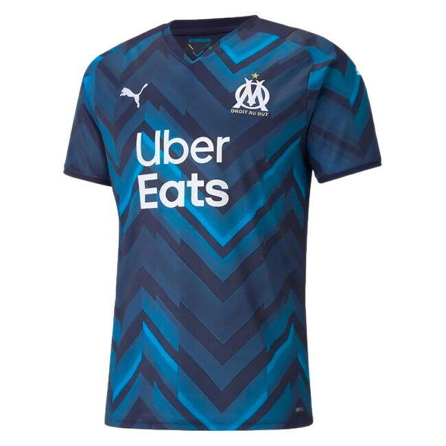 Away Shirt for Marseille Authentic 2021-2022 (Unisex