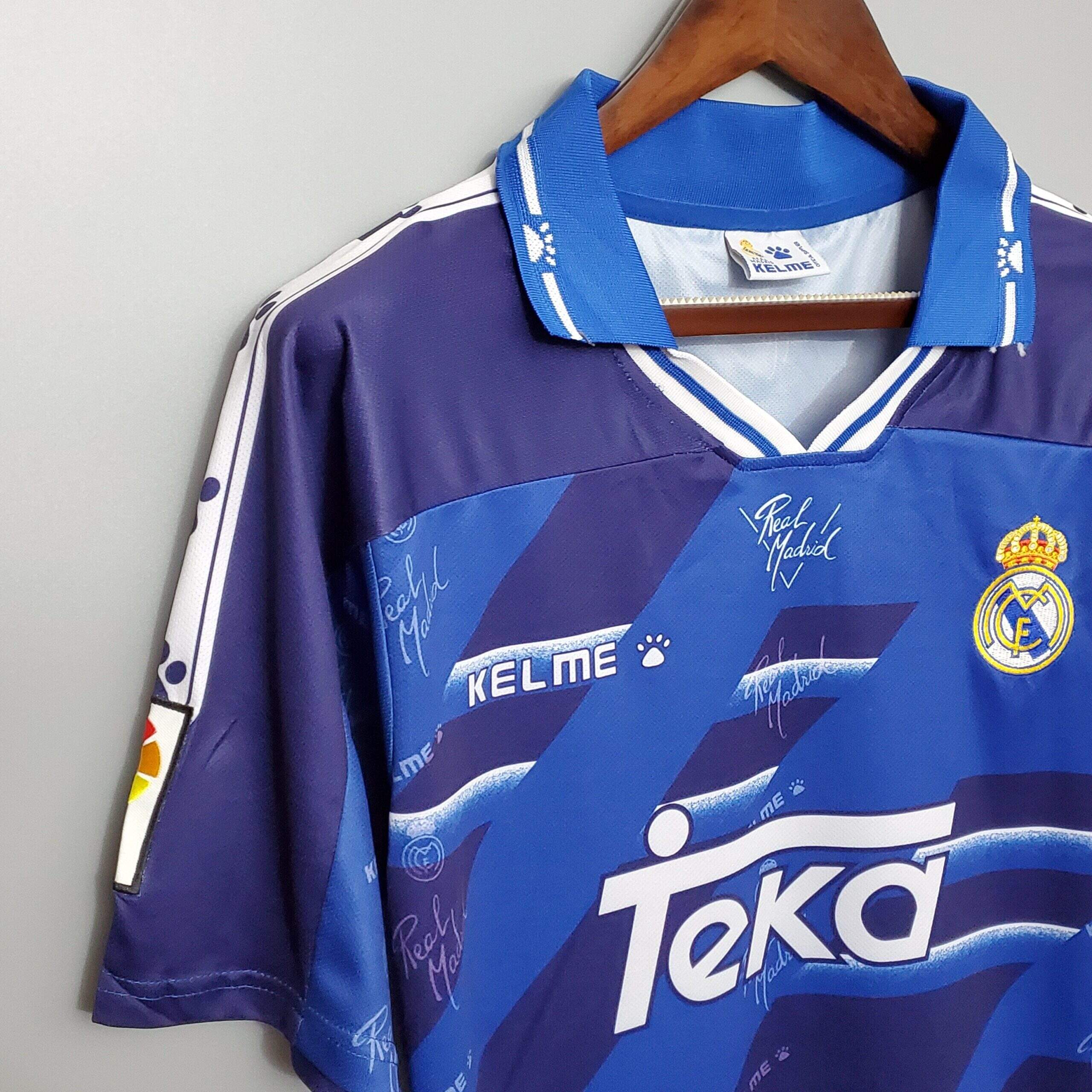 1994-1996 Real Madrid away retro kit