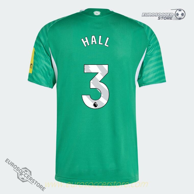 Newcastle United 25-26 Season Away HALL 3 Player Version Football Jersey