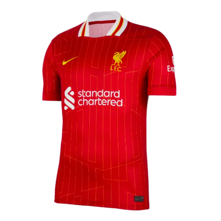 Diogo Jota's 2024-25 Home Jersey for Liverpool FC