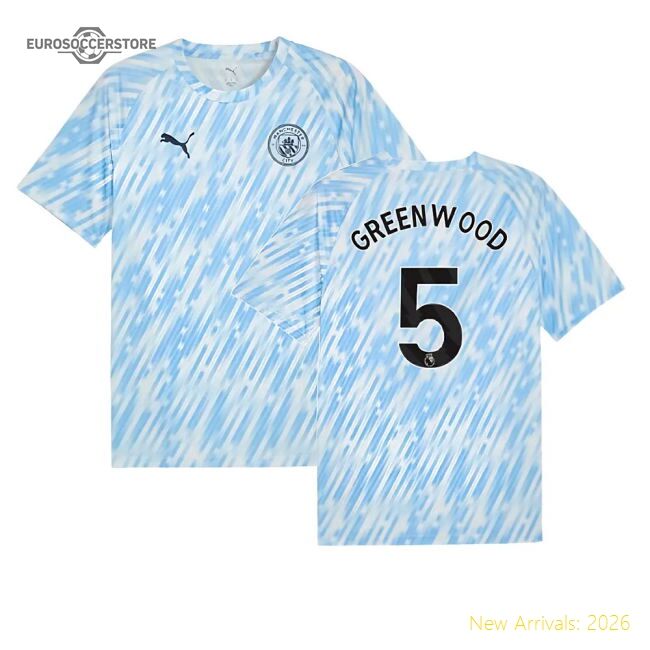 Official 2025-2026 Man City Jersey - High Performance Training Wear