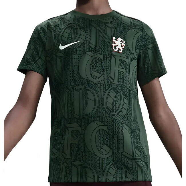 Superior Craftsmanship True Chelsea Chelsea Pre Match Shirt Green ...