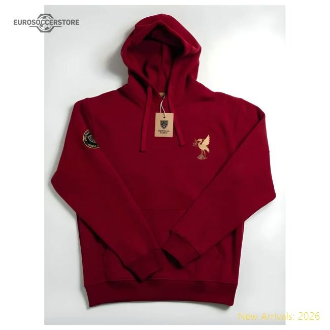 Authentic Liverpool The Bird Retro Football Hoodie (red) - Premium