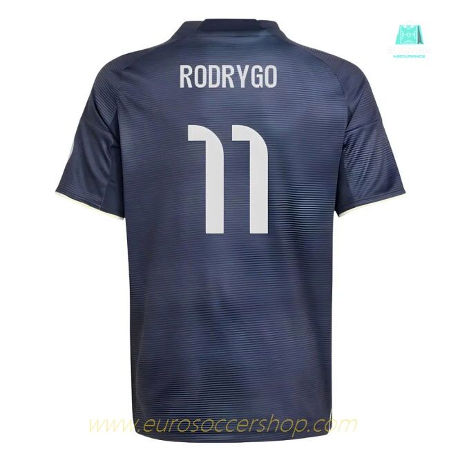 2025-2026 Real Madrid Away Shirt (Kids) (Rodrygo 11)
