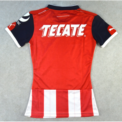 Official Women's Chivas Home 201617 Soccer Jersey Shirt