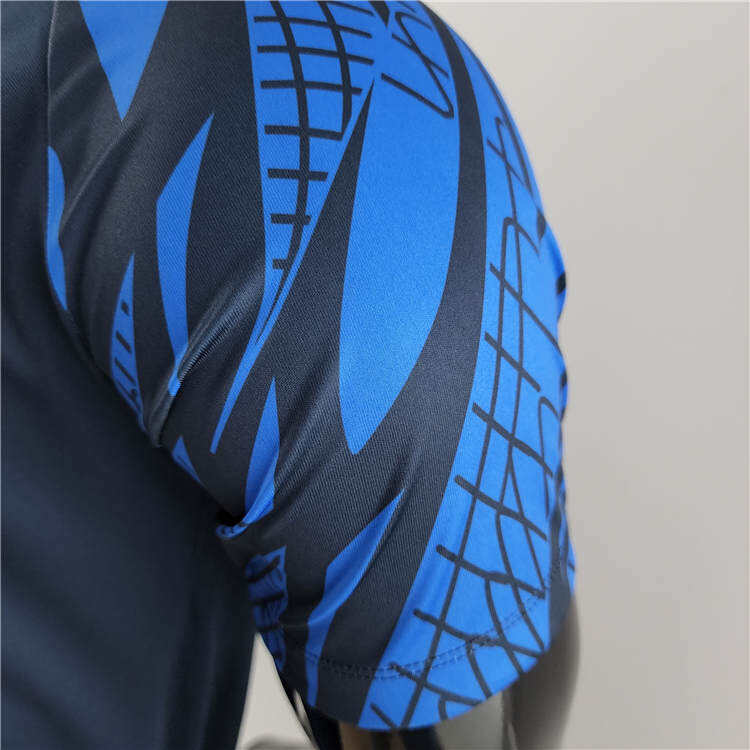 2022 Netherlands Royal Blue Soccer Polo Shirt - Official Replica 6175