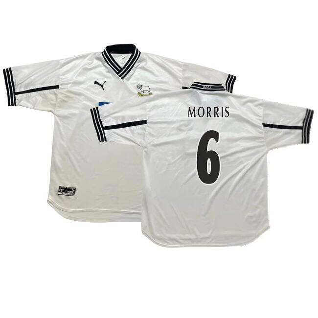 Derby County 1999-00 Home Shirt ((Very Good) XXL) (Morris 6)