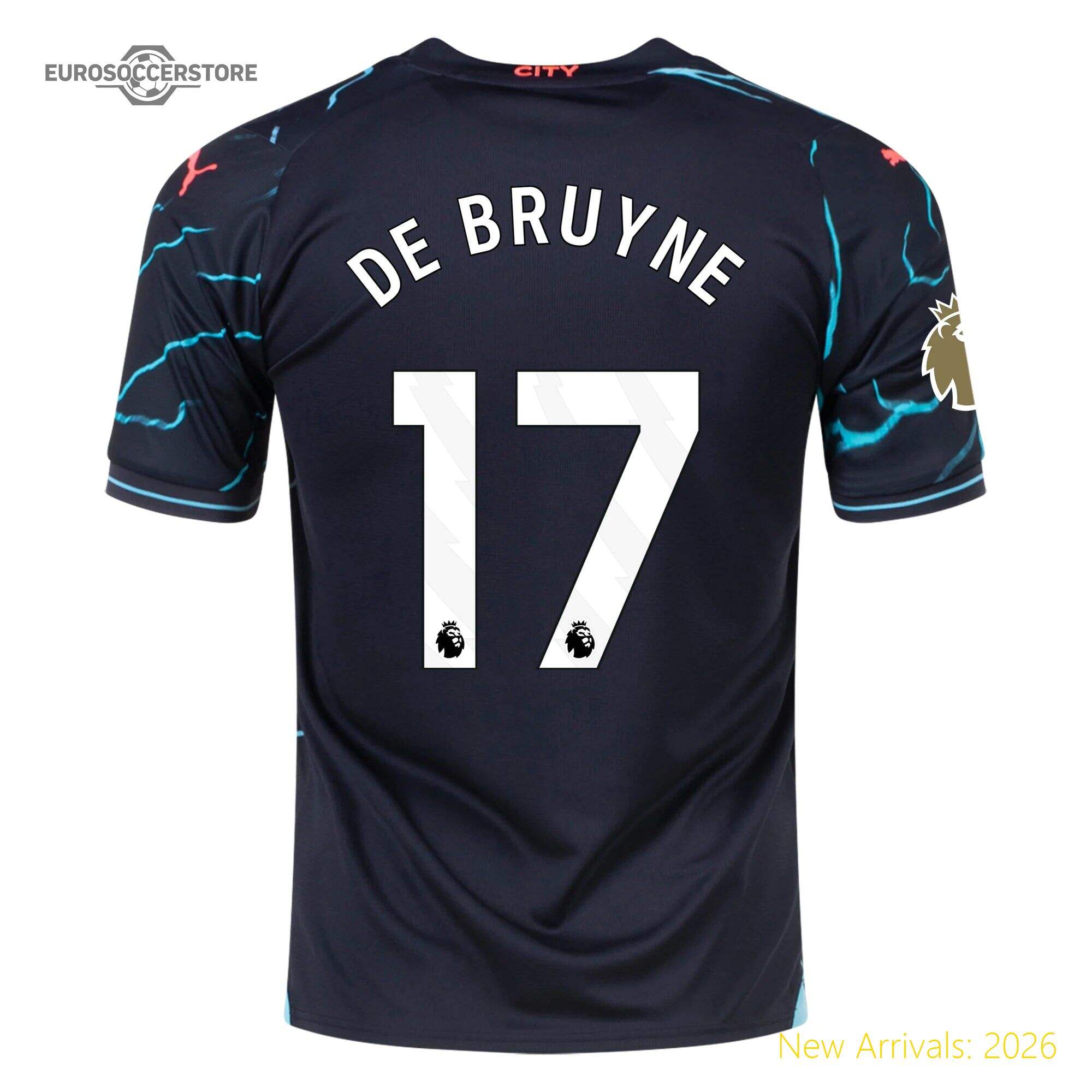 Sleek Design Professional Men Mci Iconic Player Third Jersey 2023