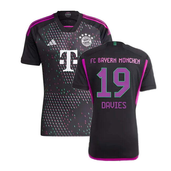 2023-2024 Bayern Munich Away Great Deal Shirt (Davies 19)