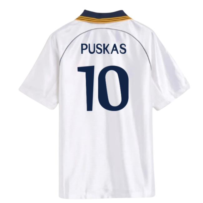 Superior 1998-2000 Real Madrid Reissue Home Jersey (puskas 10)