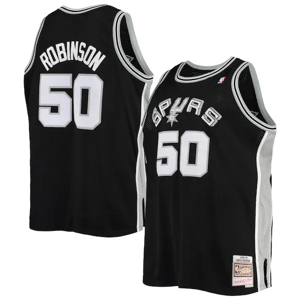 David Robinson SAS Swingman Jersey - official NBA - Black casual
