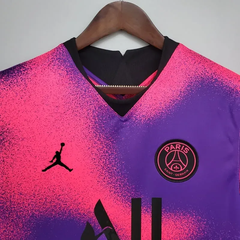 2020-2021 PSG Purple Fourth Jersey retro kit