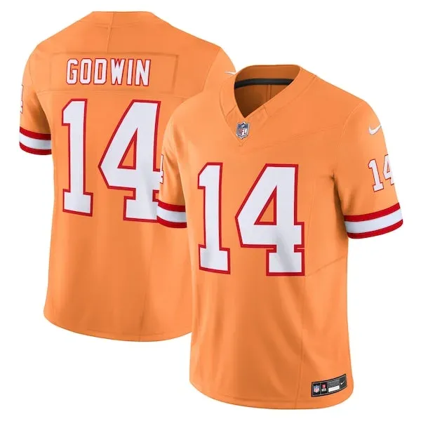 None Limited NFL Jersey - Orange | Elite Football Apparel | NFL Footba