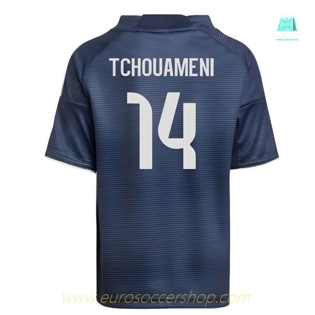 2025-2026 Real Madrid Away Mini Kit (Tchouameni 14)