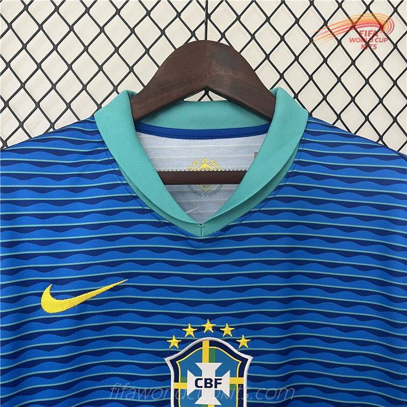 Secondary Soccer Kit of Brazil 2024 year