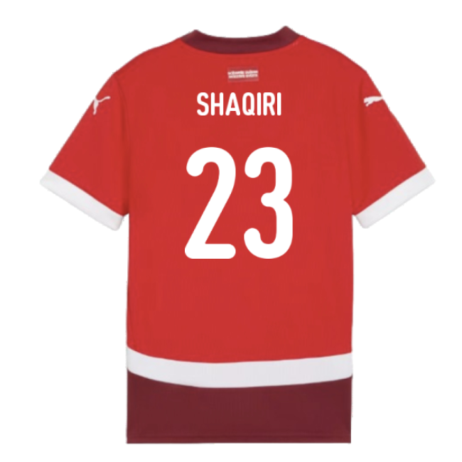Switzerland 2024-2025 Home Shirt - (Kids