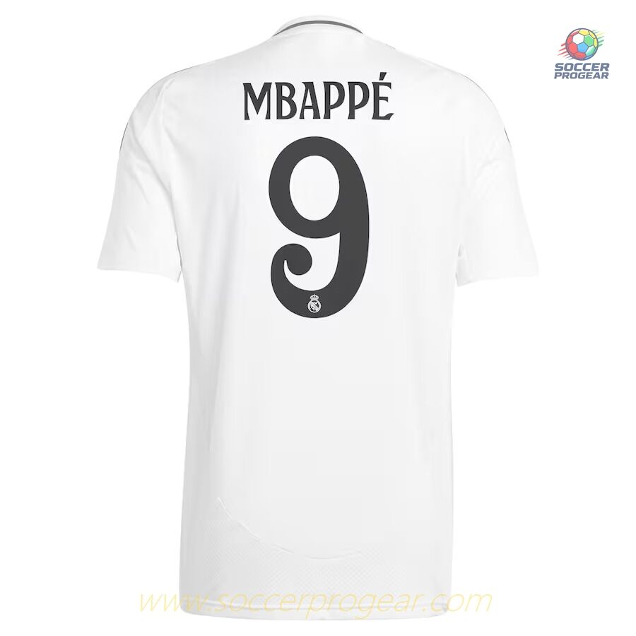 Real Madrid Home Children Football Jersey 2024-2025 Season Mbappe