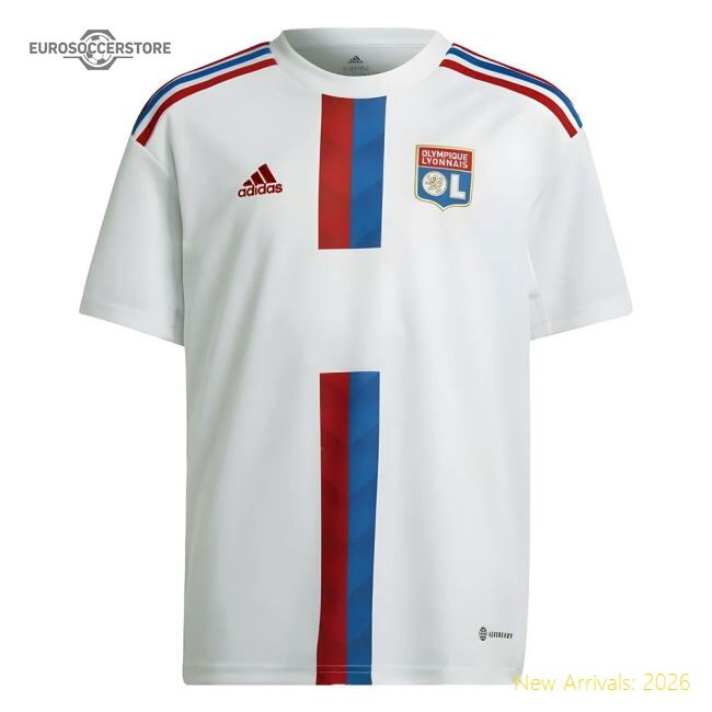 Trending Official 2022-2023 Olympique Lyon Home Shirt (Kids)