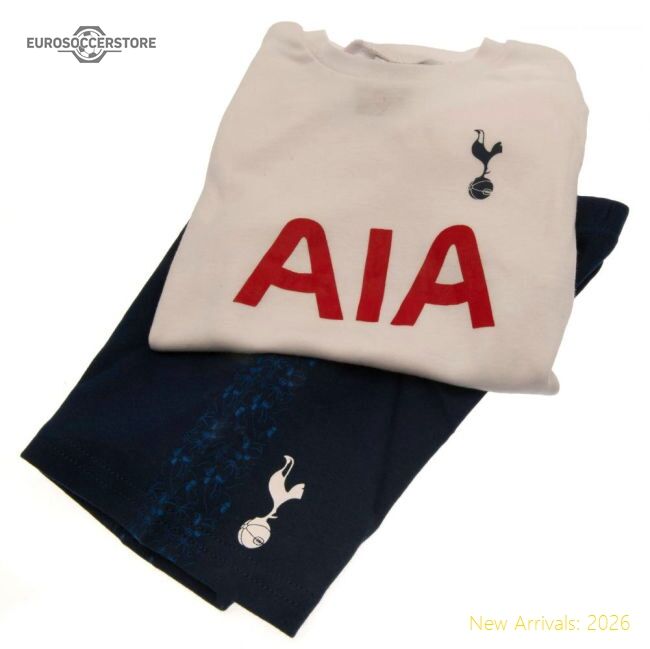Official Tottenham Hotspur Fc Shirt & Short Set 6-9 Mths Mt - Premium