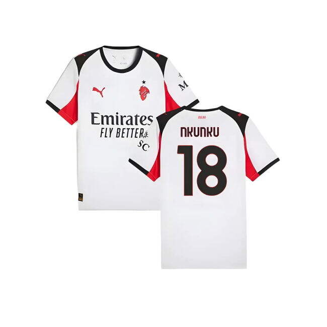 Pro Series Passionate Acm Ac Milan Away Shirt Nkunku #18 Modern St...