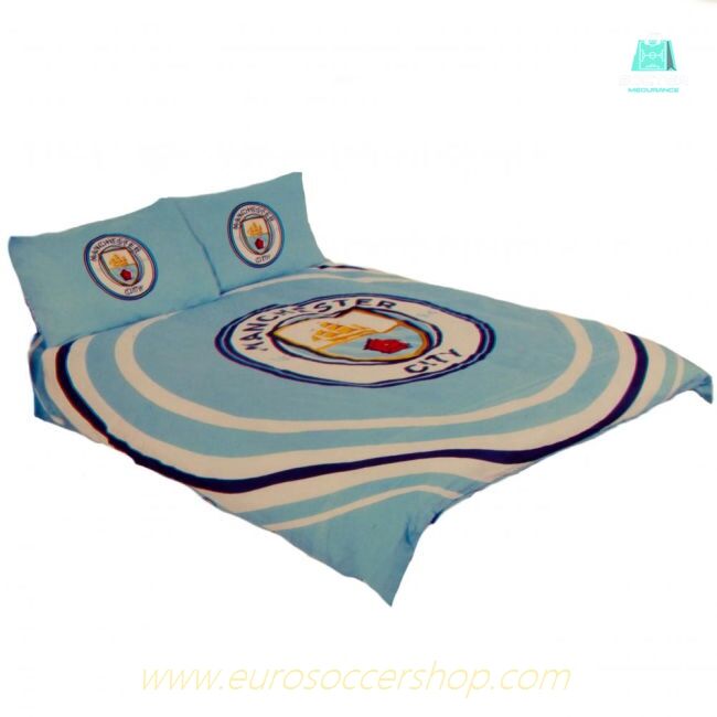 Manchester City FC Pulse Double Duvet Set
