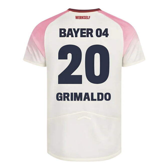 Ultra Comfort Football Bayer Leverkusen Away Shirt Kids Grimaldo #...