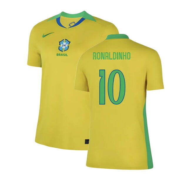 Pro Style Brazil Home Pro Level Shirt 2025-2026 (Womens)