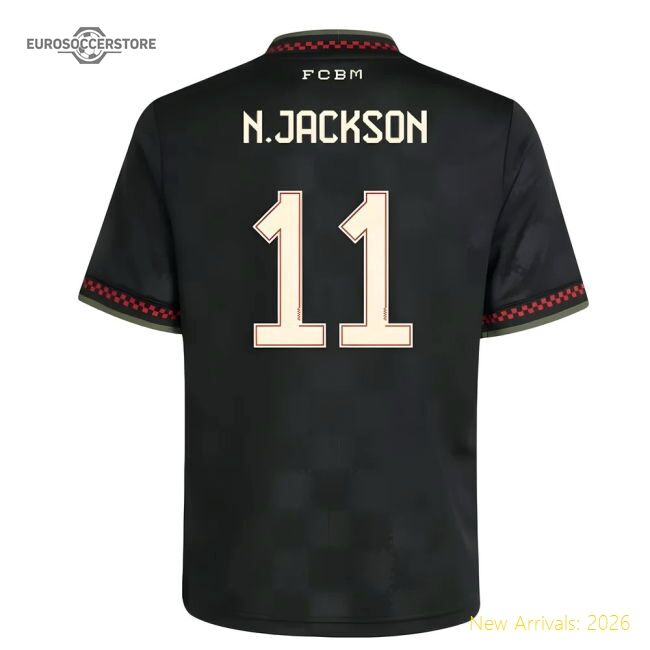 Premium-grade 2025-2026 Bayern Munich Change Jersey (kids) (njacks