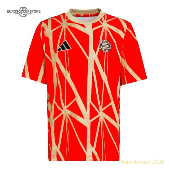 Exceptional 2024-2025 Bayern Munich Pre-match Shirt (red) (muller 25)