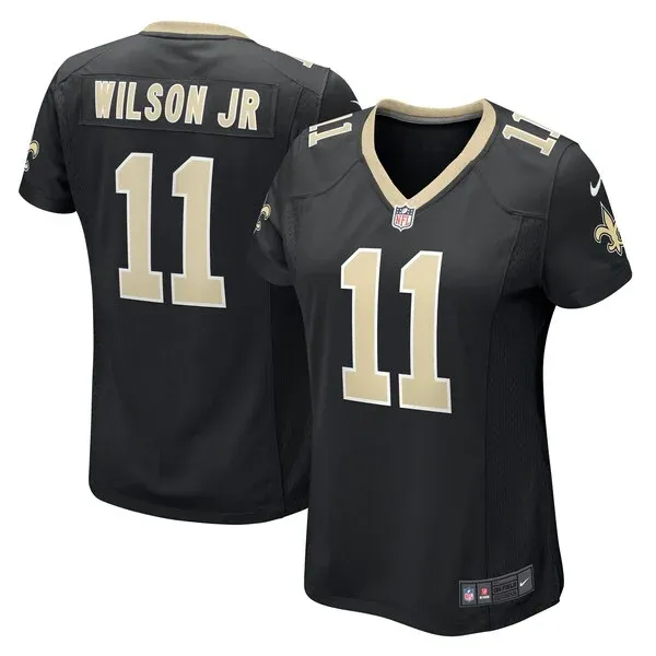 New Orleans Saints Game NFL Jersey - Black | High-Quality Football ...