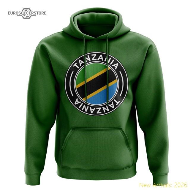 Durable Tanzania Football 20242025 Regular Hoodie () Moisturewicking