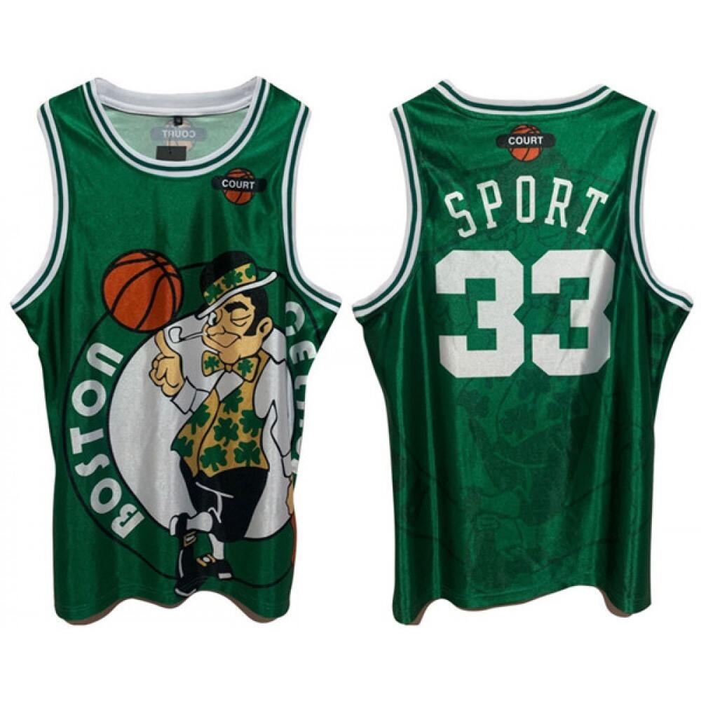 Pro Grade Jersey Boston Celtics 33 Green - - NBA Collection