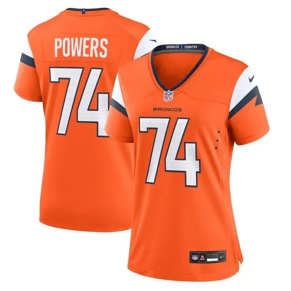 None Game Football Jersey - Orange  | NFL apparel | NFL Football