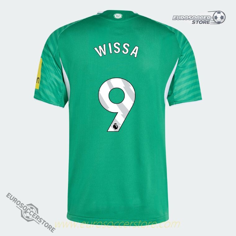 Newcastle United 25-26 Away WISSA 9 Football Jersey (Player Edition)
