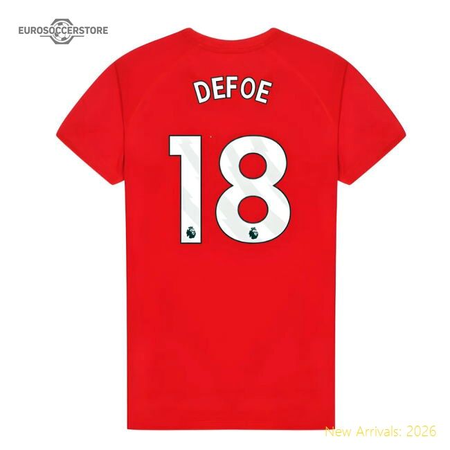 Sunderland Poly T-shirt (red) - Kids (defoe 18) - Authentic Design