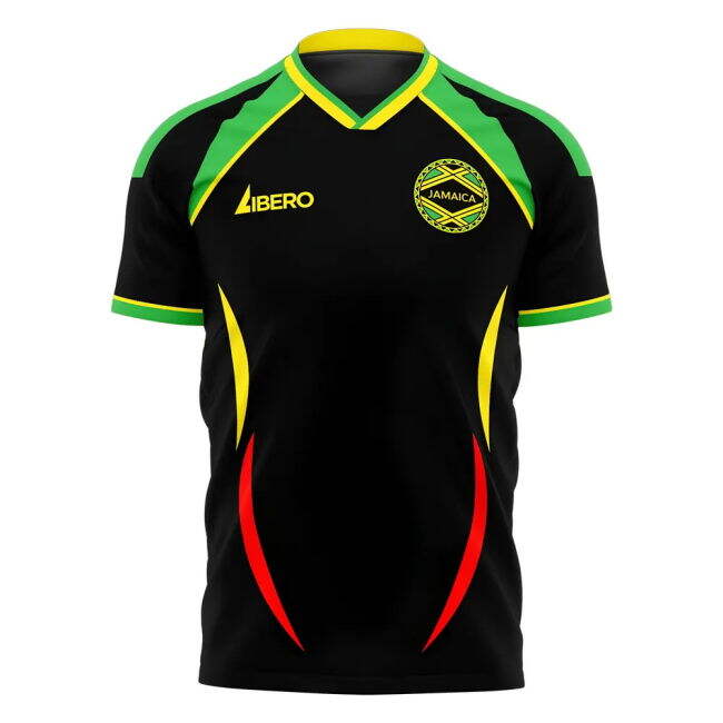 Jamaica 2006 Style Away Concept Shirt (Libero) (Your Name)