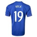2013 Brazil 19 Hulk Blue Away Jersey Shirt - Official Replica 4359