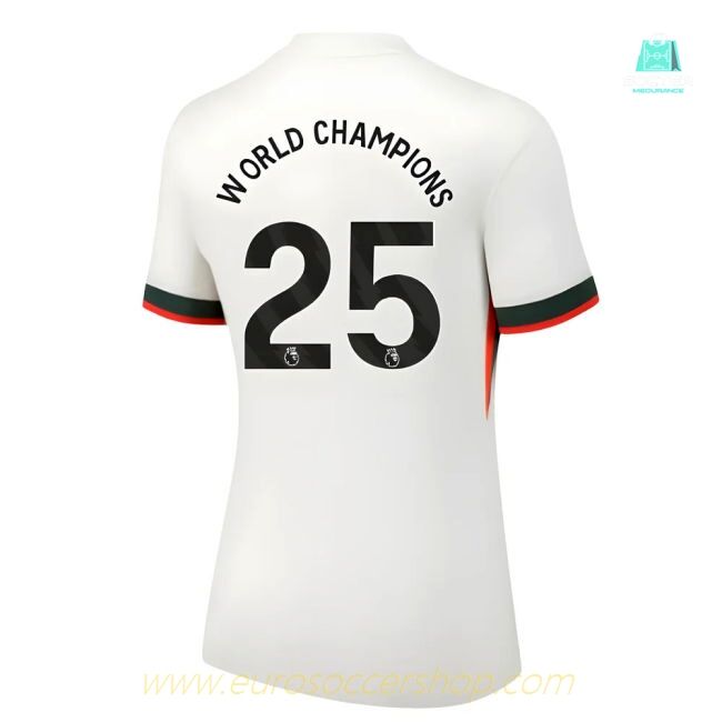 2025-2026 Chelsea Away Shirt (Womens) (World Champions 25)