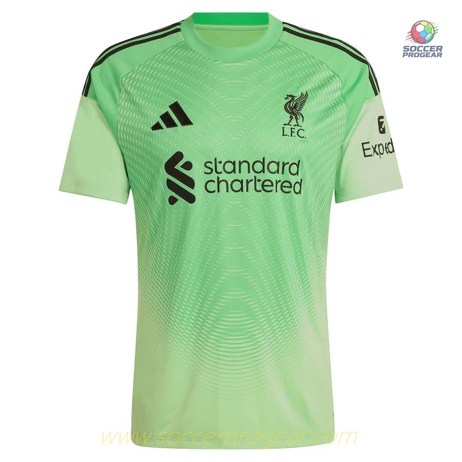 Liverpool Home Soccer Shirt 2025-2026 Season Goalkeeper