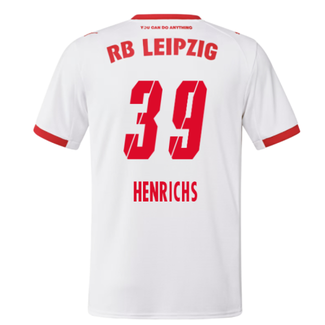 RB Leipzig 2025-2026 Home Football Jersey (Henrichs 39)