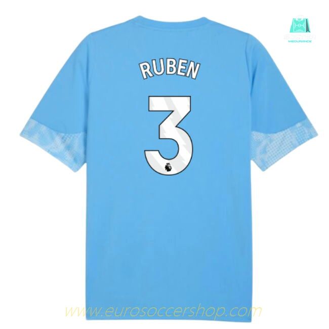 2025-2026 Man City Training Jersey (Light Blue) (Ruben 3)