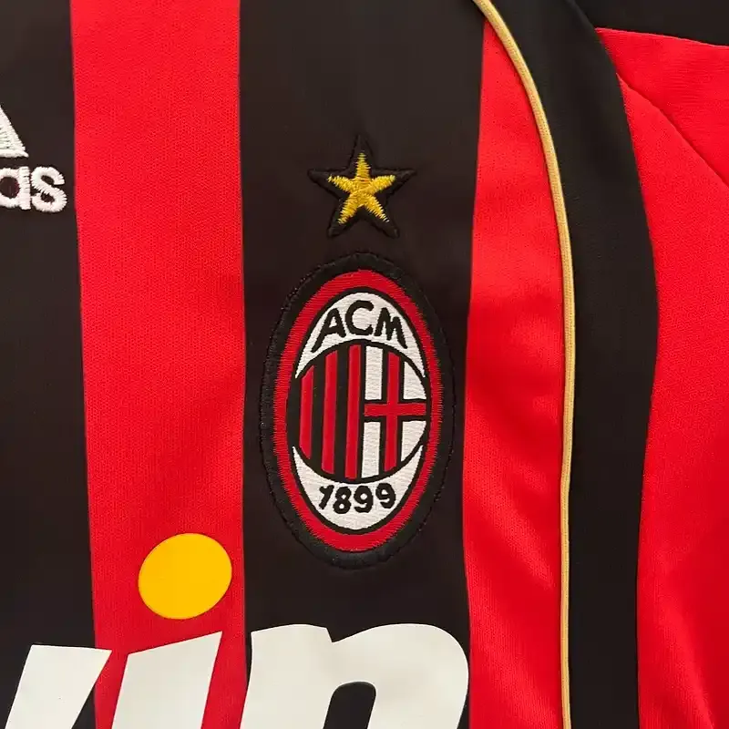 2006-2007 Kids AC Milan Jersey retro kit