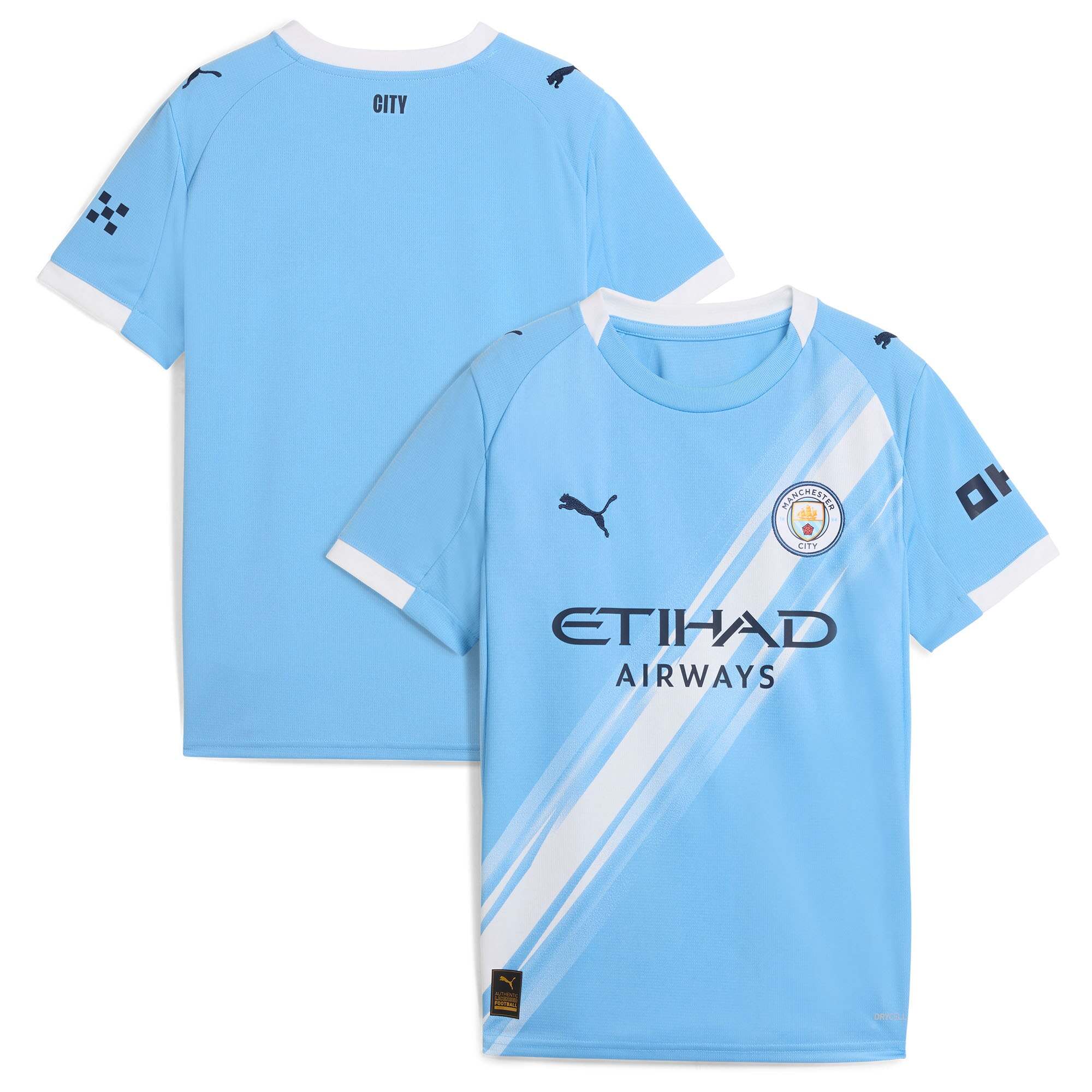 Man City Youth 2025 Breathable Replica - Authentic - Free Shipping