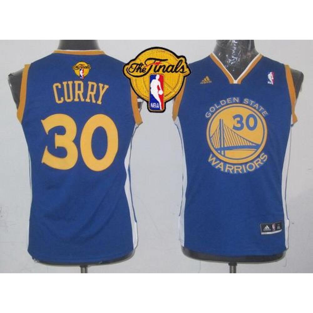Durable Stephen Curry30 Blue Jersey - - NBA Collection