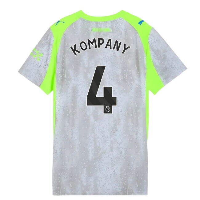 2025-2026 Man City Third Shirt (Womens) (Kompany 4)