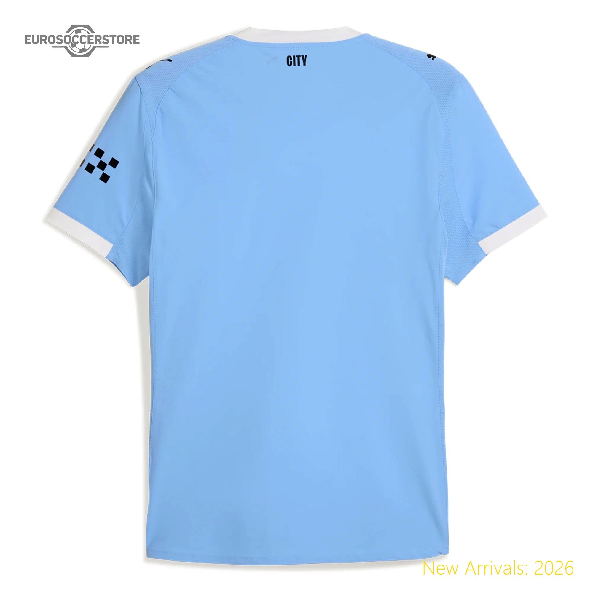 Officially Approved Durable Men Mci Soccer Star Home Jersey 2023