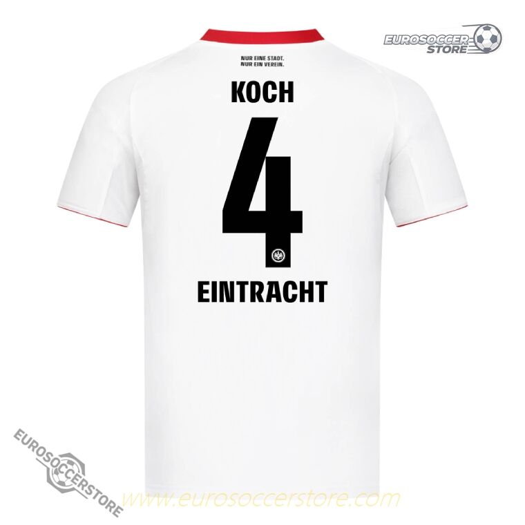 Eintracht Frankfurt 25-26 Season Away Football Jersey - KOCH 4
