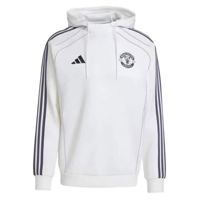 Licensed Copy Man Utd Hoody Supporter Shirt for Adults